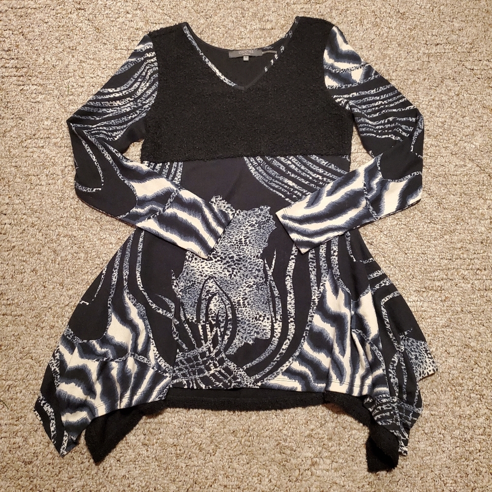 Animal print sweater
